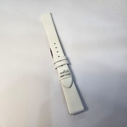 Cinturino Morellato bianco 16mm con chiusura easy click/ Strap band Morellato  white 16mm with easy click closure