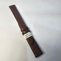Cinturino Morellato marrone scuro16mm con chiusura easy click/ Strap band Morellato dark brown 16mm with easy click closure